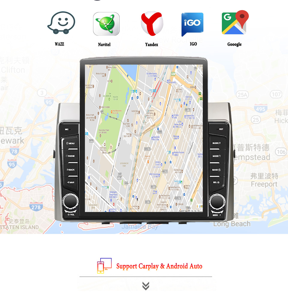 Tablet Danish Mobile & Accessories Photos - Android 14カーラジオ,8 GB 128 GB,ステレオ,マルチメディア,タブレット,PC,GPS,DVD,CarPlay,2004-2009,トヨタカローラバーソ用