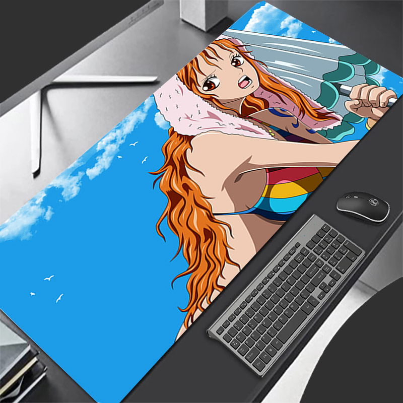 Tablet Pc Accessories - マウスパッドワンピース耐久性のあるアニメゲームアクセサリー Gabinete ゲーマー PC コンピュータデスクマット大型 XXL
