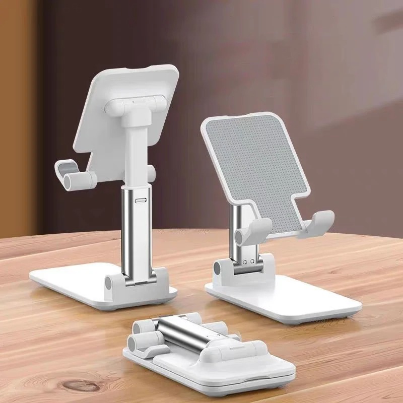 Essential Tablet Accessories - デスクトップフォンホルダー スタンド タブレット レイジーマウント タブレット フレキシブル調整可能