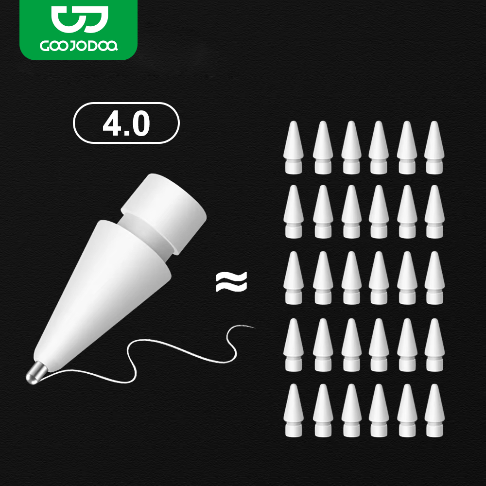 Tablet Accessories Choice Store - Apple Pencil用ペン先、Apple Pencil Tip 4.0用、0.72mm、摩耗しないペン先、Apple Pen用、4年間使用可能、애플펜슬