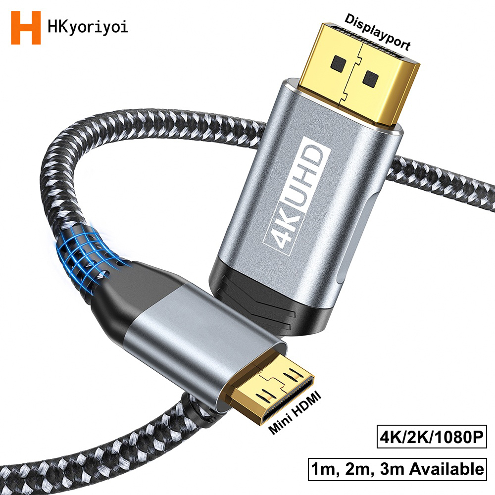 Tablet Lap Desk - DisplayPort からミニ HDMI ケーブル UHD 4K