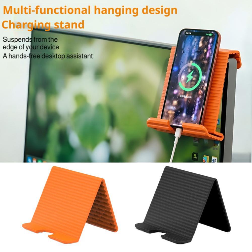 Essential Tablet Accessories - ポータブルシリコン製携帯電話ホルダー 怠惰なブラケット 任意の形状に自由に曲げ可能 マルチアングル調整可能なタブレットデスクトップスタンド