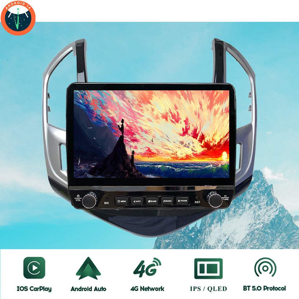 Tablet Danish Mobile & Accessories Photos - 2 Din Android 14搭載カーステレオマルチメディアPCタブレット、シボレークルーズ2012-2015用、GPS、DVD、ビデオ、音楽プレーヤー、車載インテリジェントシステム