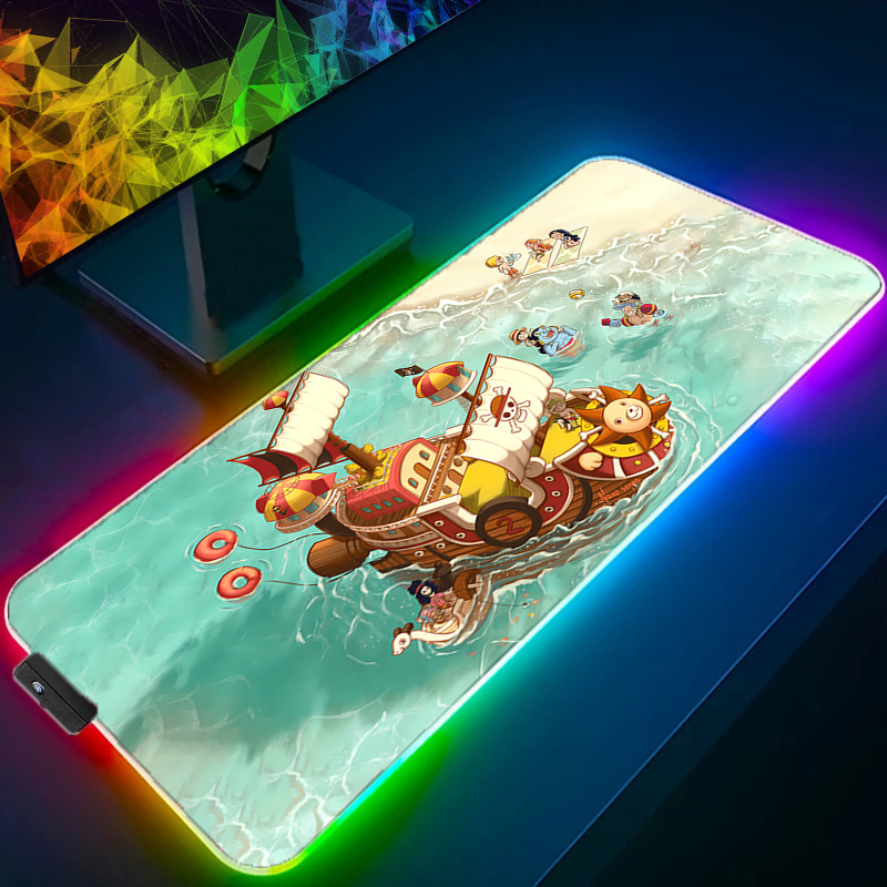 RGB LEDマウスパッド オフィスデスクマット ワンピース - Tablet Pc Accessories のレビューと価格