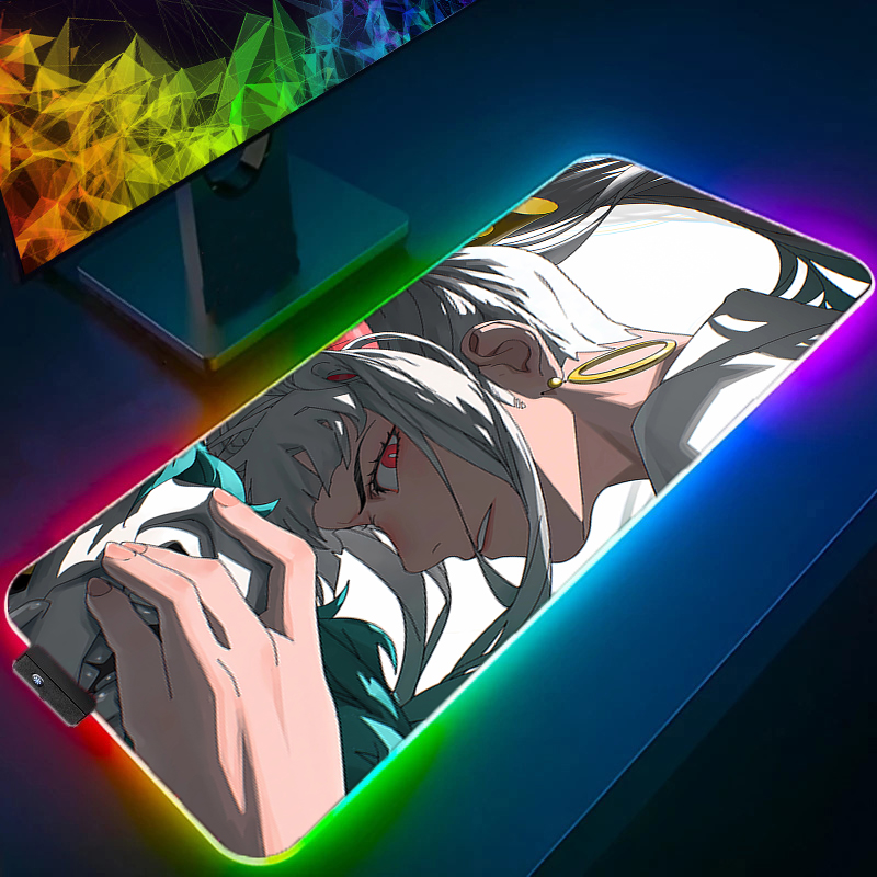 RGB LEDマウスパッド オフィスデスクマット ワンピース - Tablet Pc Accessories のレビューと価格