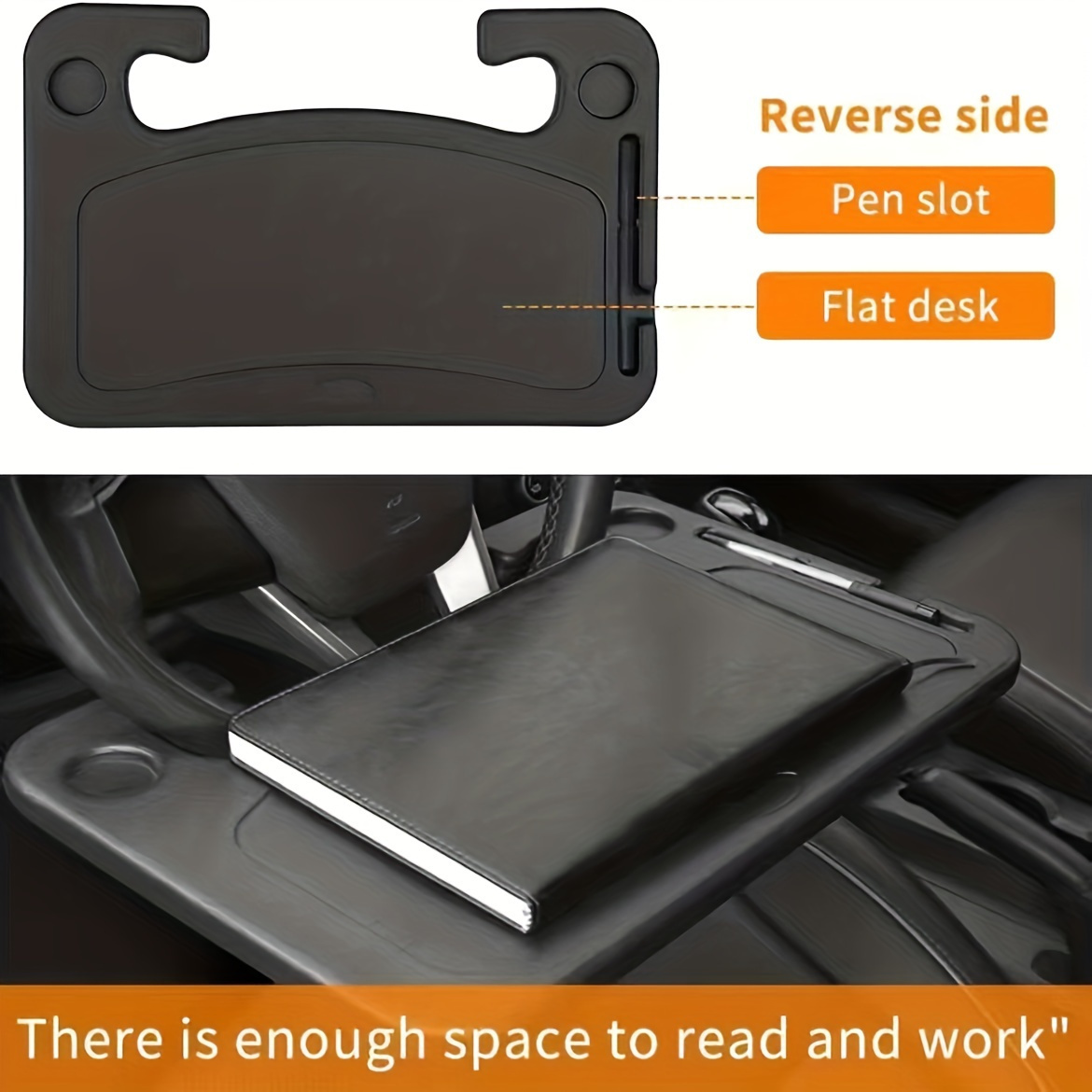 車用トレイ ポータブルカーラップトップコンピューターデスクス - Tablet Lap Desk のレビューと価格