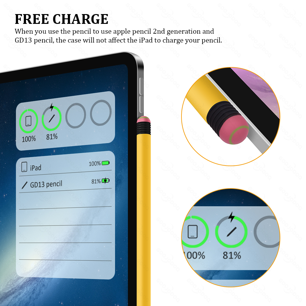 iPad 用鉛筆ケース GD 9th 10th 11th 1 - Tablet Accessories Choice Store のレビューと価格