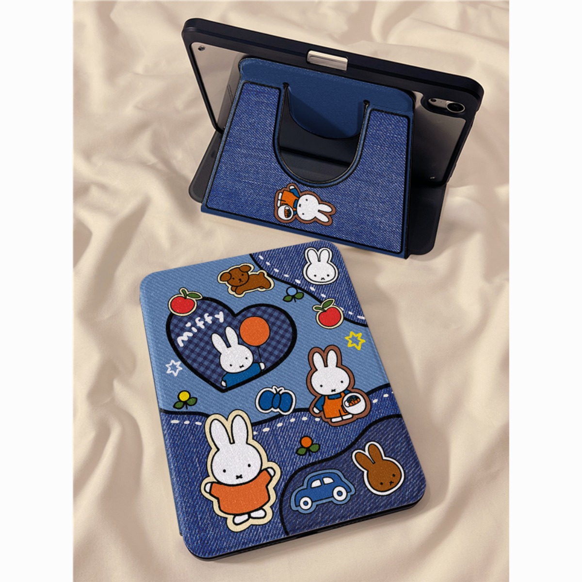 かわいいミッフィーウサギタブレットケースバルーンミッフィーウ - Tablet Pc Accessories のレビューと価格