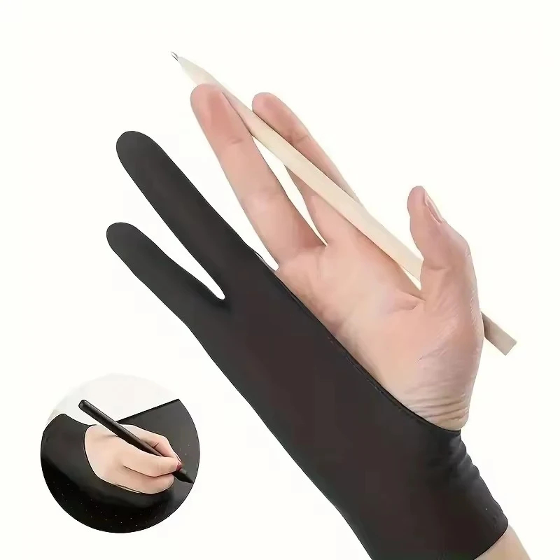 1/3 個スタイラスブラックブルーグレー防汚アンチスクラッチ - Drawing Glove Artist のレビューと価格