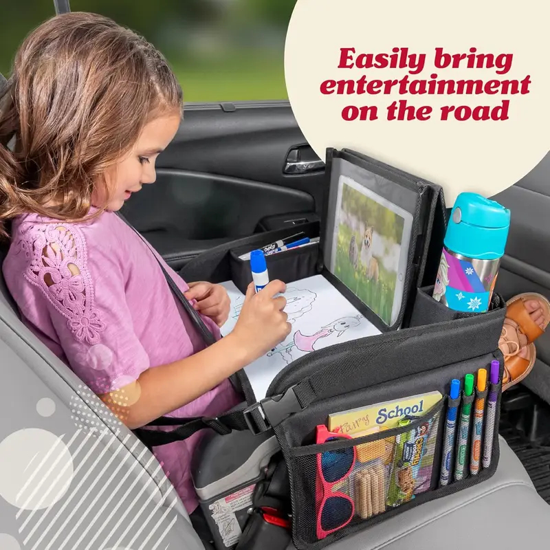 子供用トラベルラップデスク（ドライイレース対応表面、スナック - Tablet Lap Desk のレビューと価格