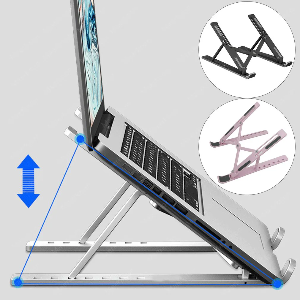 ラップトップスタンドポータブル折りたたみ式ノートブックブラケ - Tablet Pc Accessories のレビューと価格