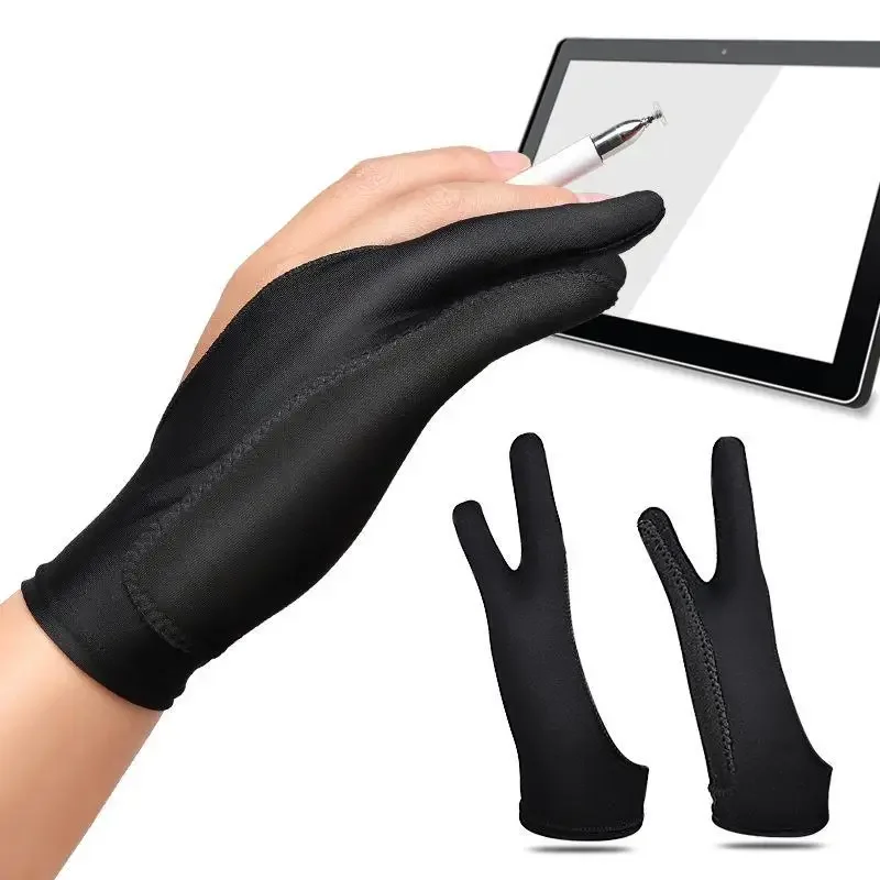 2本指防汚描画グローブ アーティスト描画鉛筆グラフィックタブ - Drawing Glove Artist のレビューと価格