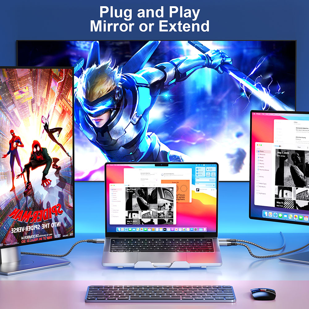DisplayPort からミニ HDMI ケーブル UHD - Tablet Lap Desk のレビューと価格