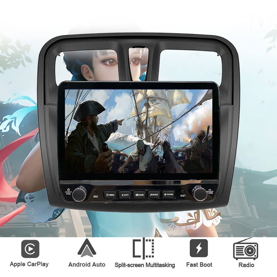 Android 14搭載のカーステレオマルチメディアPCタブ - Tablet Danish Mobile & Accessories Photos のレビューと価格