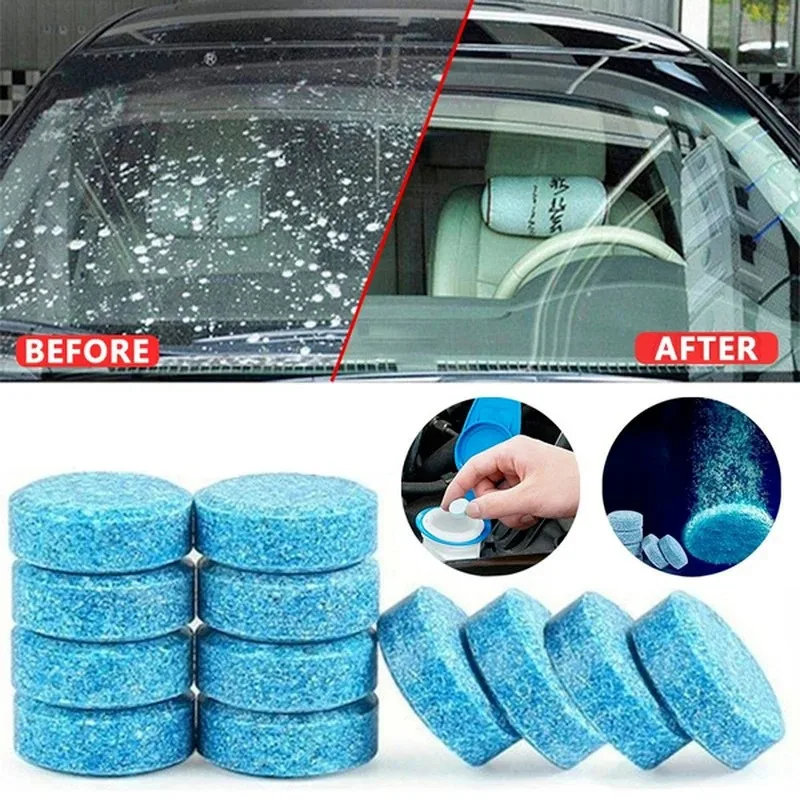 1-30 個超濃縮ガラス水ワイパー微発泡錠ダストスラッジリム - Tablet Accessories For Car のレビューと価格