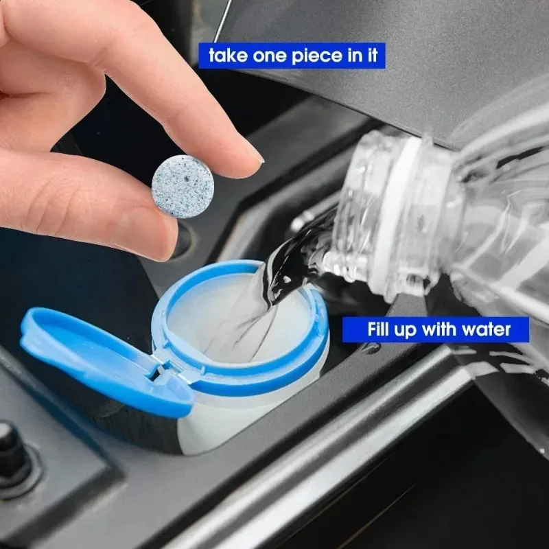 1-30 個超濃縮ガラス水ワイパー微発泡錠ダストスラッジリム - Tablet Accessories For Car のレビューと価格