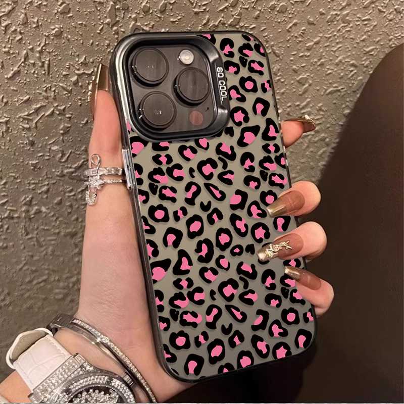 ファッション美的レオパードプリントメッキPCスマホケース S - Tablet Accessories Aesthetic のレビューと価格