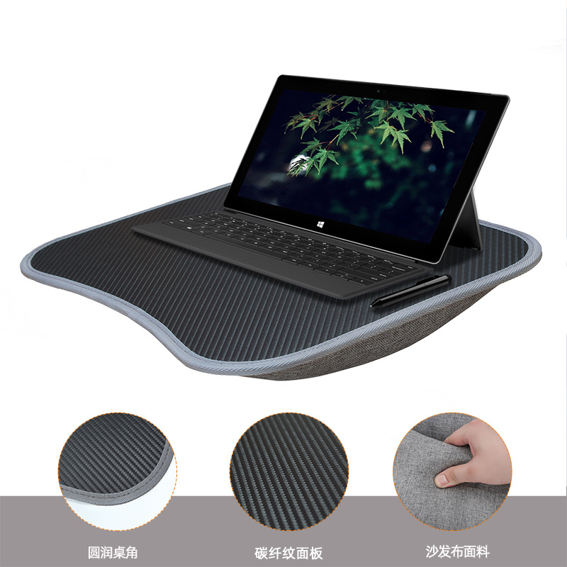 ポータブル小型枕テーブル泡粒子ラップコンピュータデスクタブレ - Tablet Lap Desk のレビューと価格