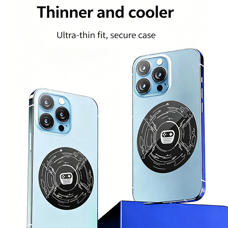 超薄型鉄リングステッカー磁気アクセサリー電話クーラーカーマウ - Tablet Accessories For Car のレビューと価格