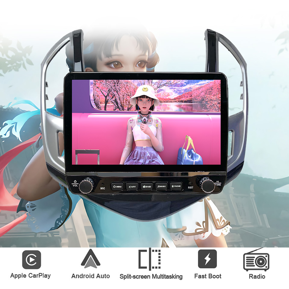 2 Din Android 14搭載カーステレオマルチメディ - Tablet Danish Mobile & Accessories Photos のレビューと価格