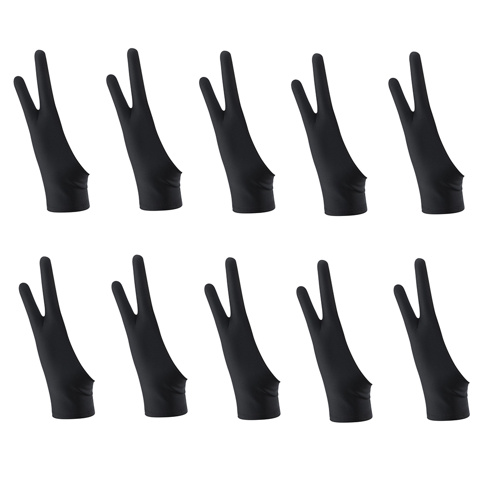 10 パック アーティスト ドローイング 2 フィンガー防汚 - Drawing Glove Artist のレビューと価格