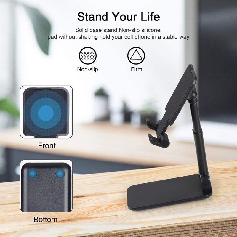 デスクトップ電話ホルダースタンドユニバーサル電話ホルダータブ - Essential Tablet Accessories のレビューと価格