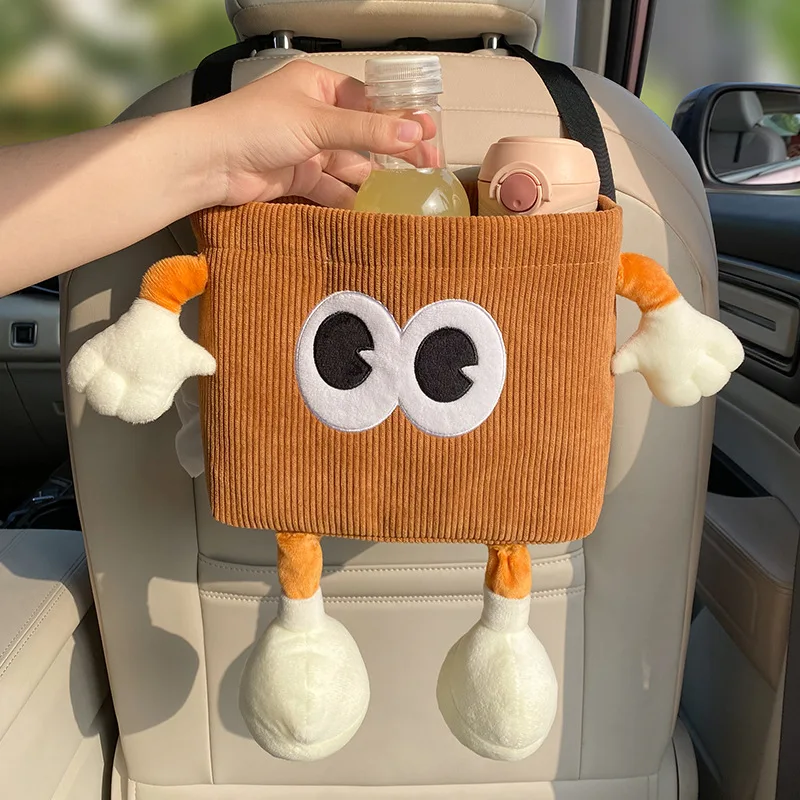 漫画の傘が付いた車のゴミ箱,ウォーターボトルの収納バッグ,車 - Tablet Accessories For Car のレビューと価格