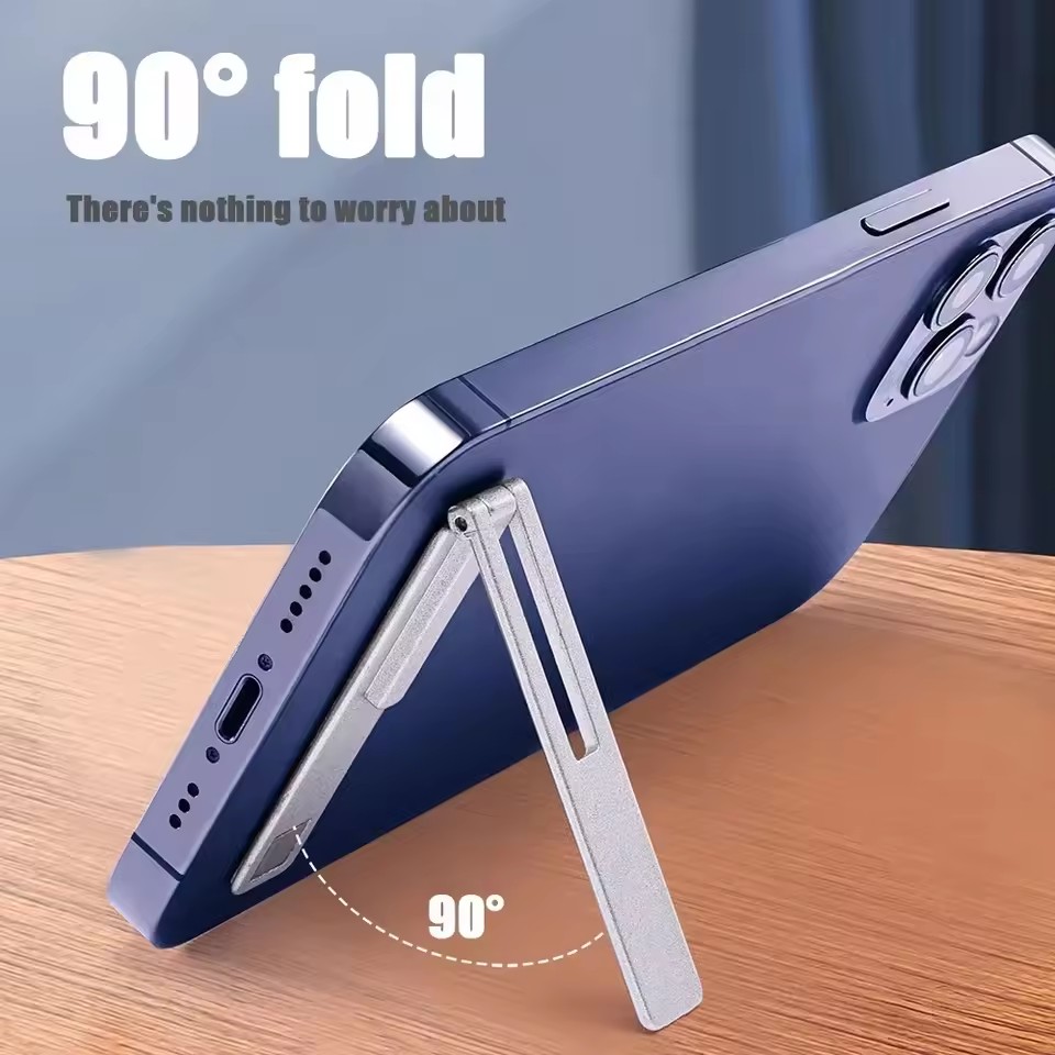 目に見えない超薄型磁気携帯電話ホルダー スタンド 金属合金製 - Essential Tablet Accessories のレビューと価格