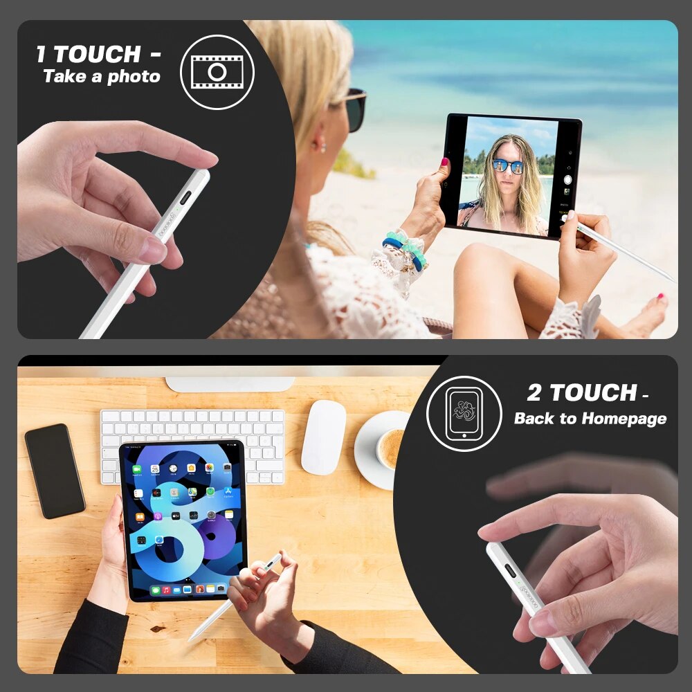 IPad用タッチスクリーンペン,Apple Pencil 2 - Tablet Accessories Choice Store のレビューと価格