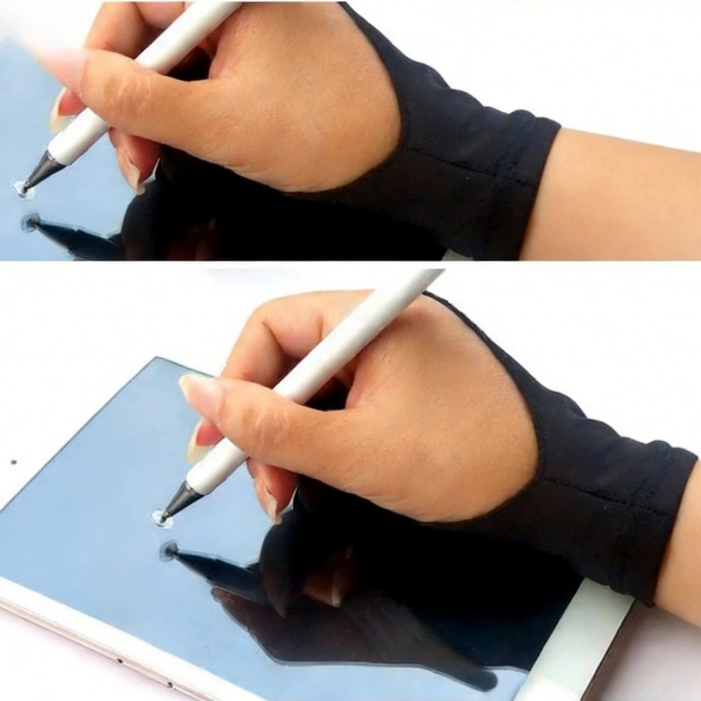 アーティスト用 2本指グローブ アンチタッチスクリーンプロテ - Drawing Glove Artist のレビューと価格