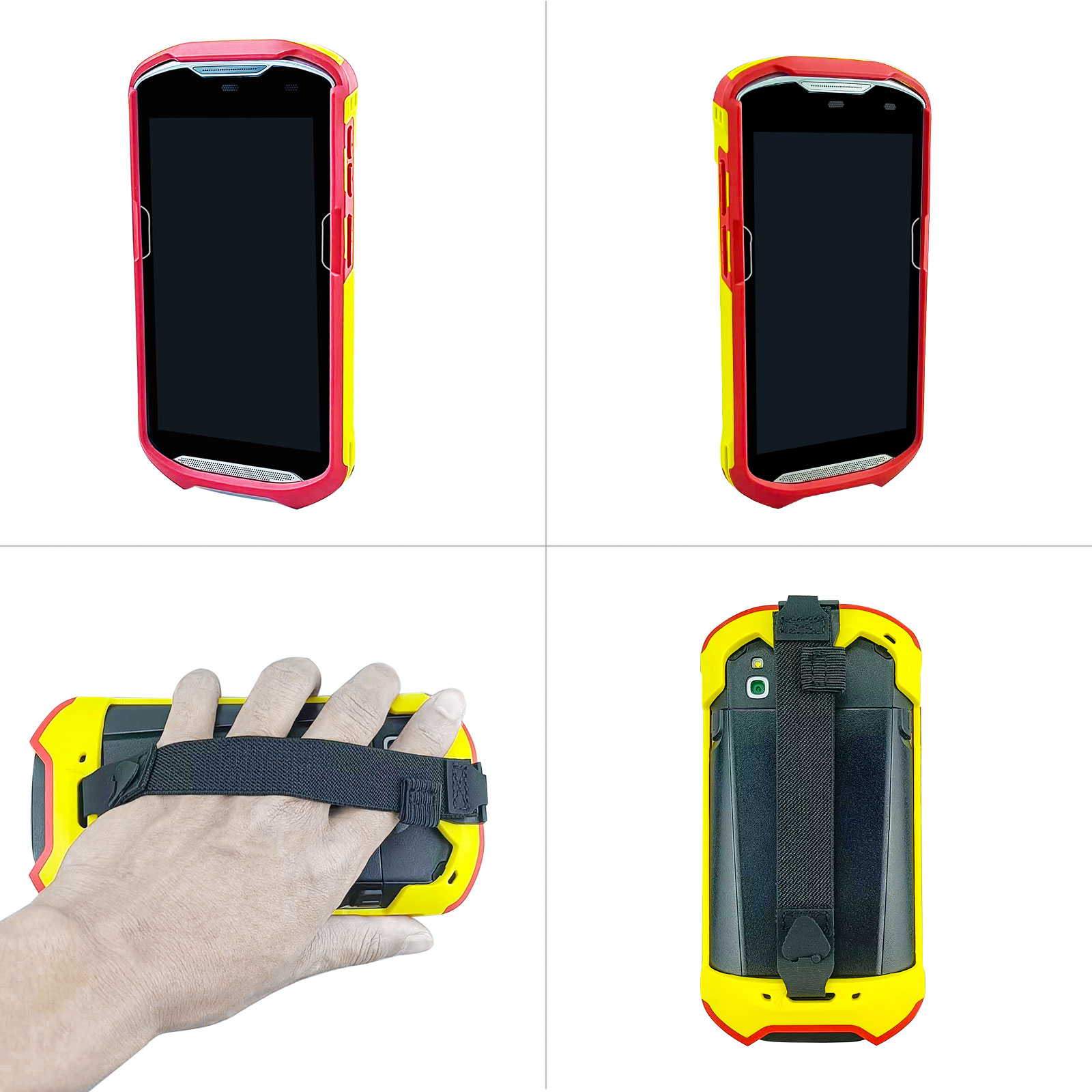 マルチカラー保護カバーケースハンドストラップバンパー付き頑丈 - Zebra Tablet Accessories のレビューと価格