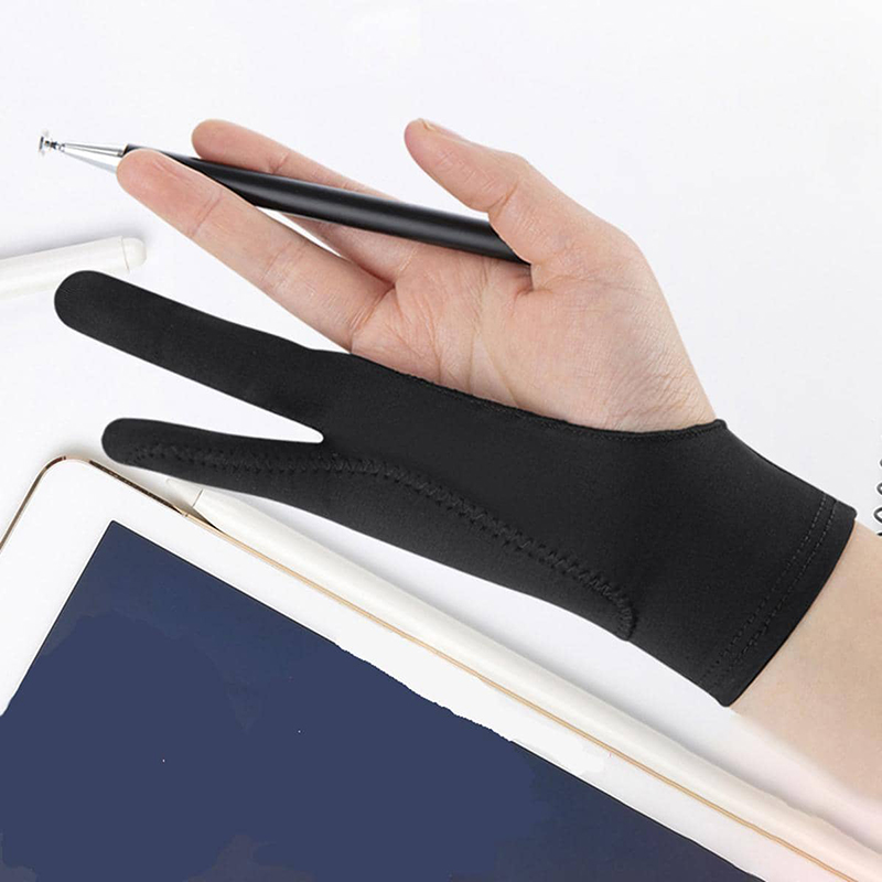 Drawe Art シングル/3層 2本指 アンチミスタッチ - Drawing Glove Artist のレビューと価格