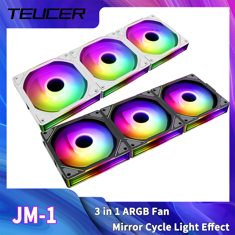 TEUCER JM-1 コンピュータケースファン ARGB  - Tablet Accessories Aesthetic のレビューと価格