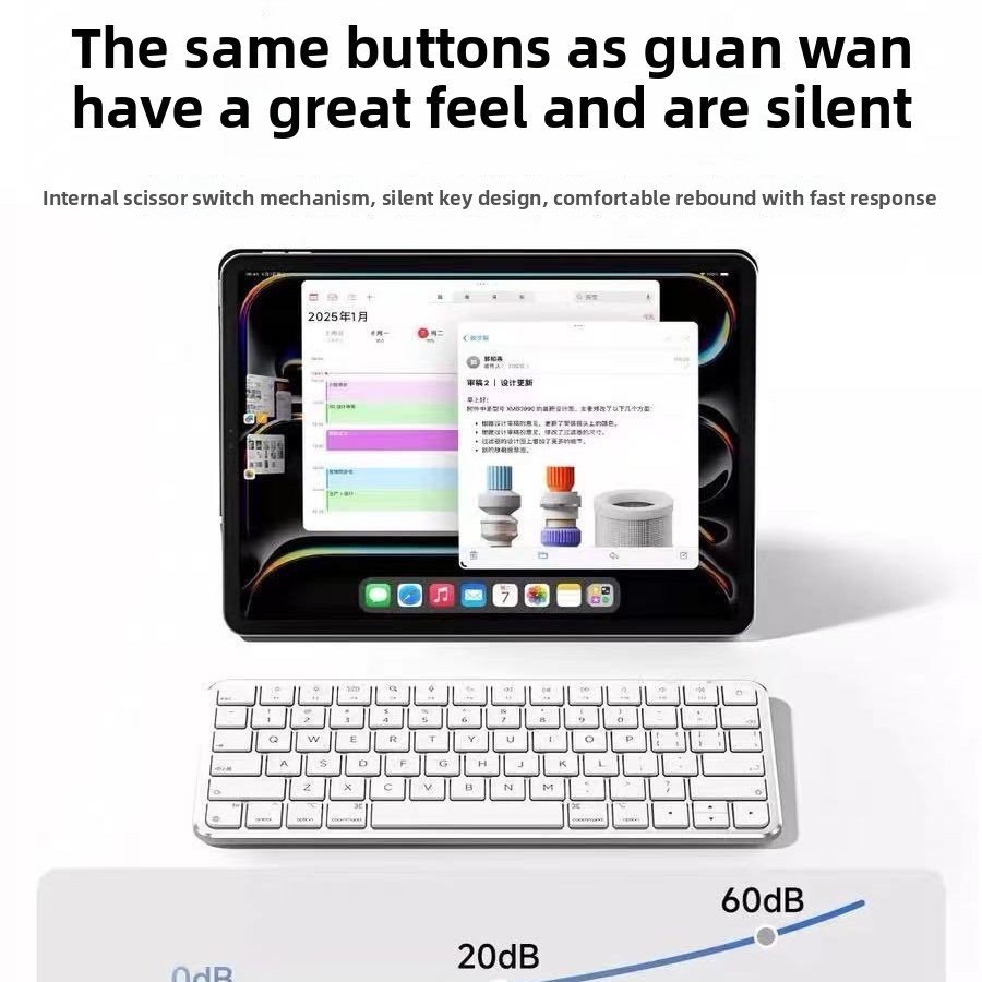 新しいキーボードは、Apple Macタブレットセット、Hu - Tablet Accessories Aesthetic のレビューと価格
